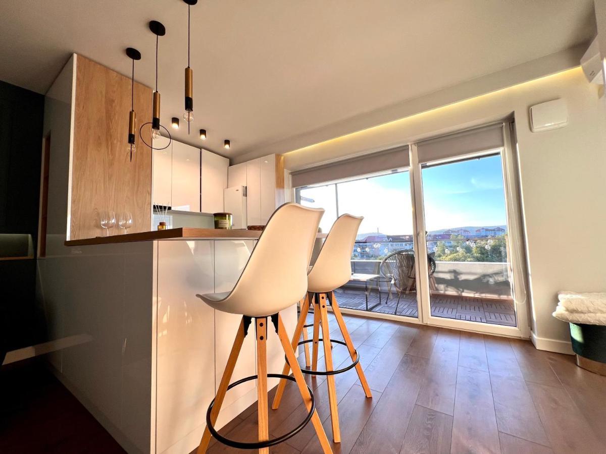 Ghinda Nest Apartamento Bistriţa Exterior foto